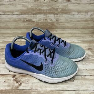 Nike Flex Trainer 7 Fade Blue Running Shoes Women's 9.5
